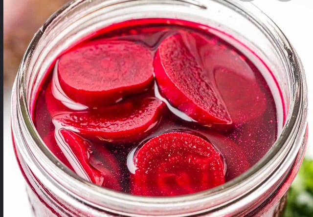 Pickled Beets*.