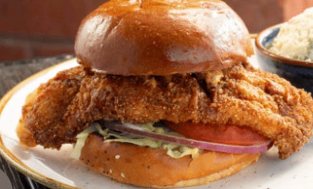Flounder Sandwich*.